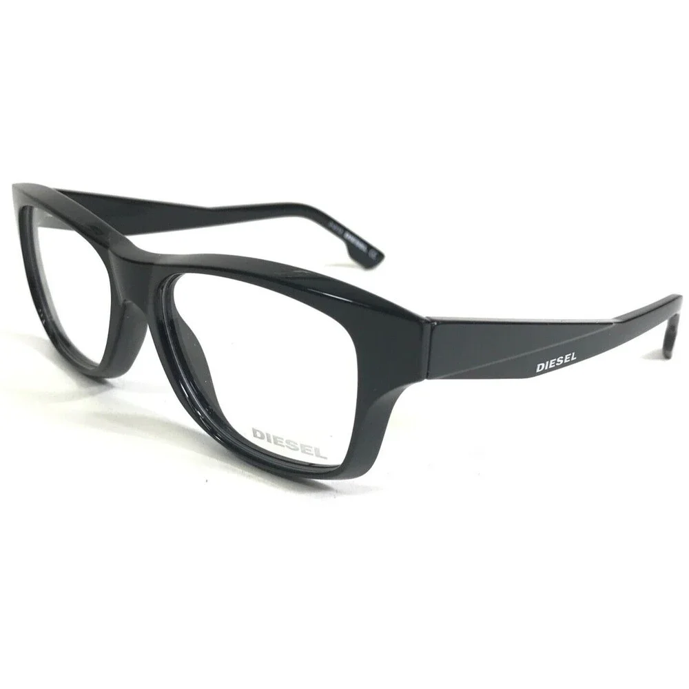 Diesel Eyeglasses Frames DL5065 col.005 Black Square Full Rim 52-15-145